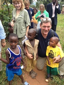 Lonnie With Kids In Africa Sept 2012